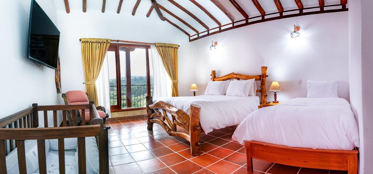 Hotel Campestre Cordillera De Los Andes Villa de Leyva Exterior foto