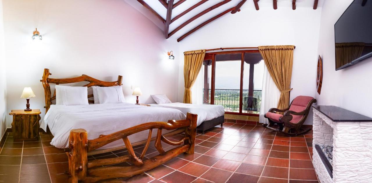 Hotel Campestre Cordillera De Los Andes Villa de Leyva Exterior foto